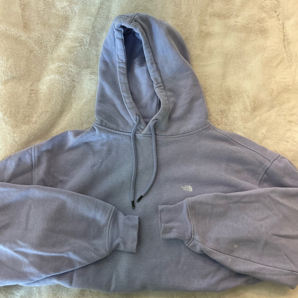 Oversized The North Face Lavender Hoodie